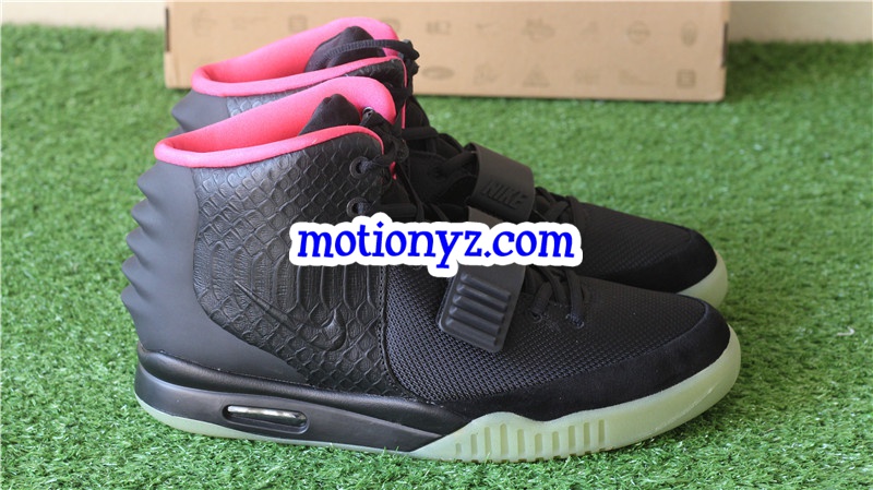 Nike Air Yeezy 2 NRG Solar Red Glow in the dark